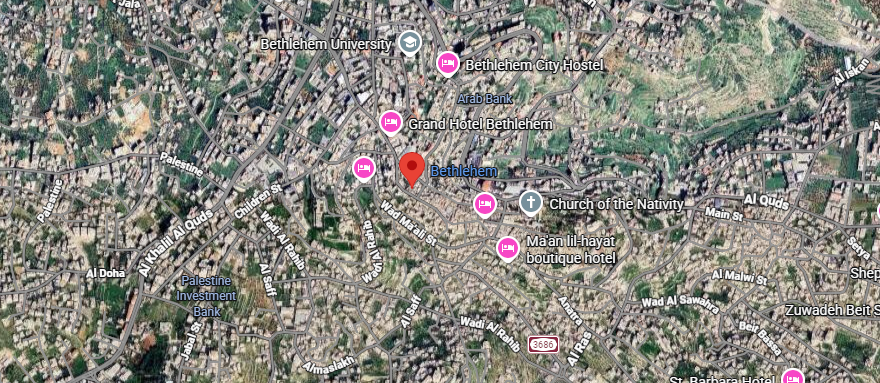 Bethlehem Map