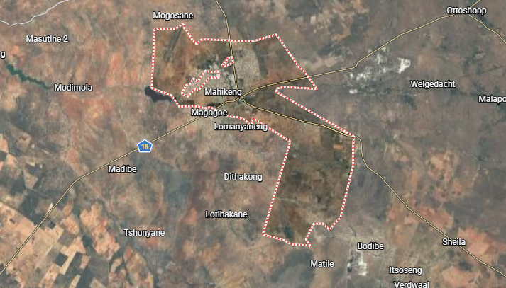 Mahikeng Map