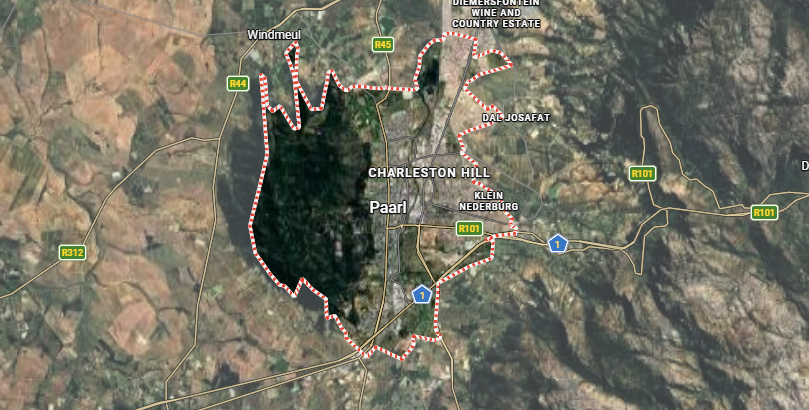 Paarl Map